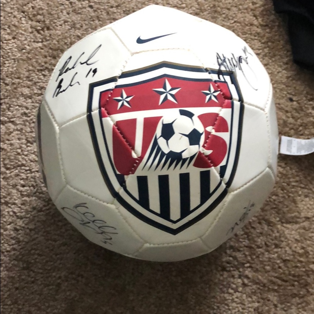 USWNT Authentic AUTOGRAPHED Soccer Ball